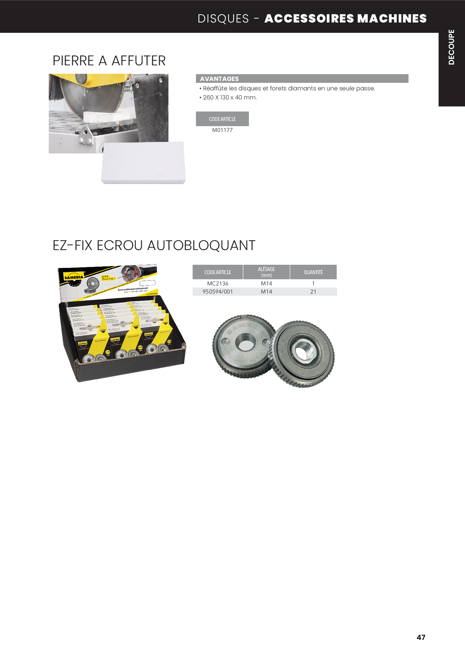 PIERRE A AFFUTER dans le catalogue SAMEDIA — page 47