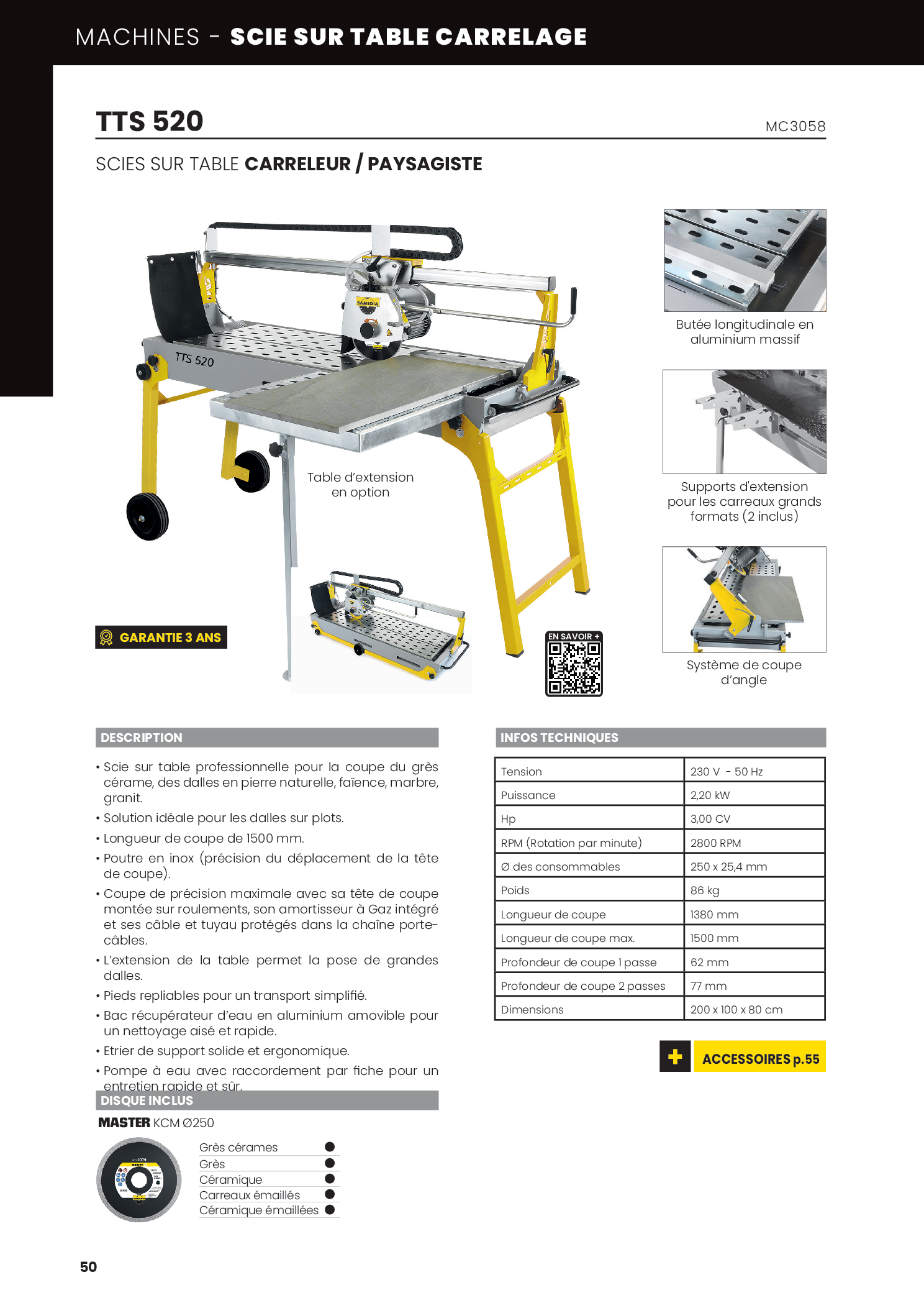 TTS 520 dans le catalogue SAMEDIA — page 50